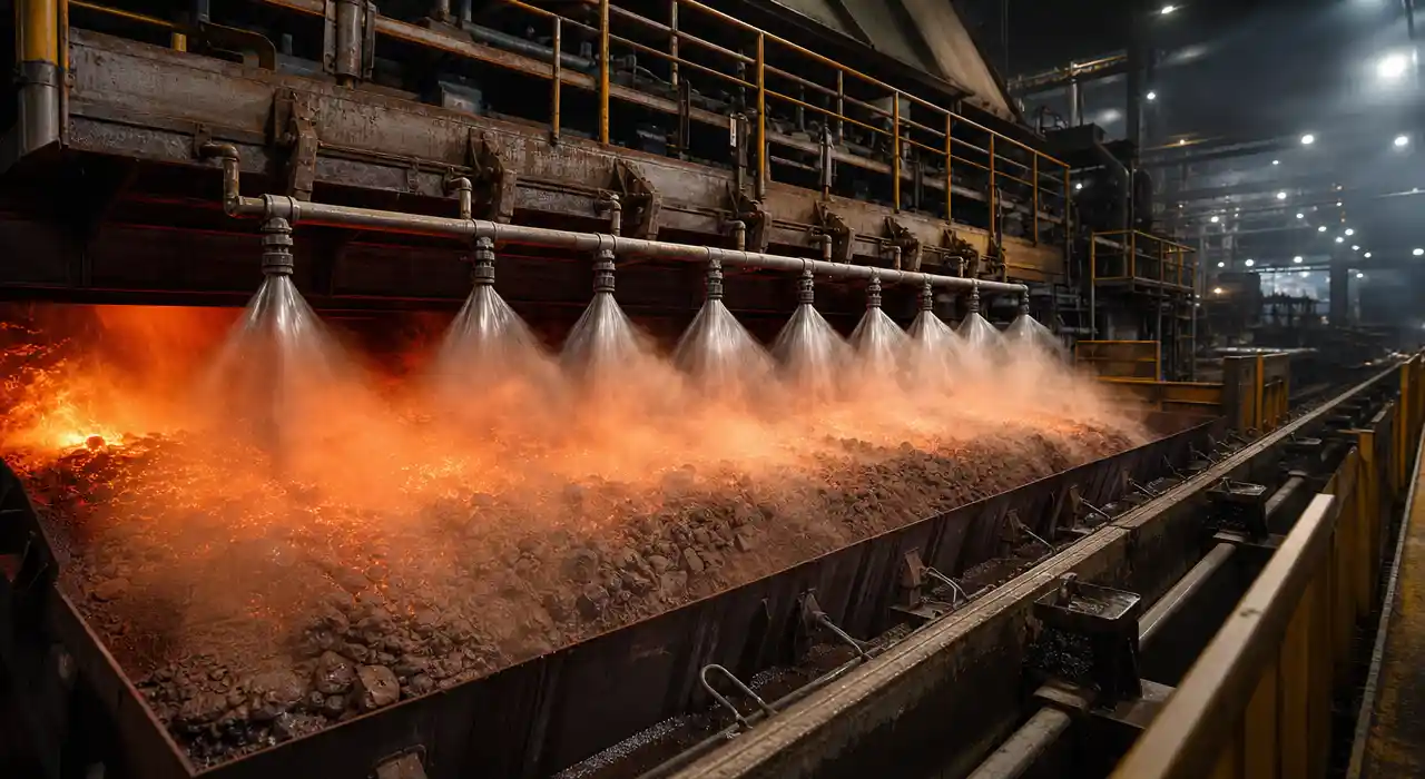 Steel mill dust control