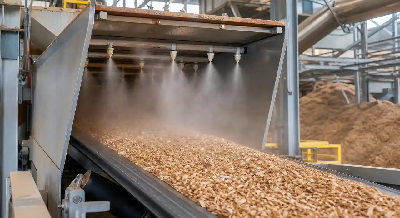 Wood dust control