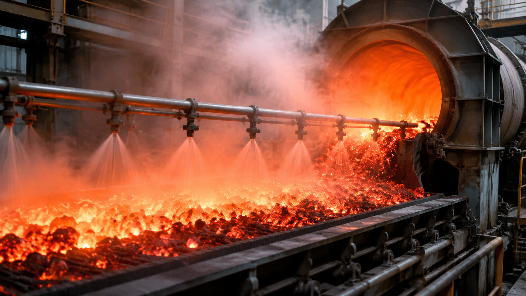 Water conservation in mining dust control