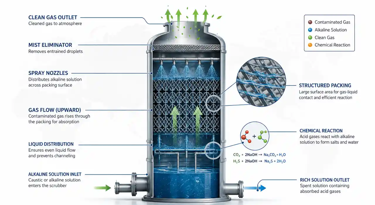 Odor control spray system