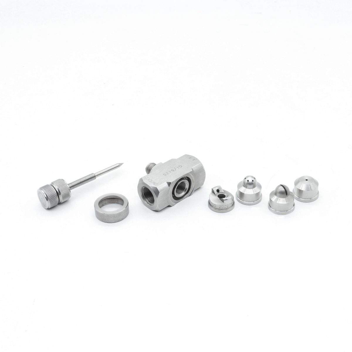 Adjustable Air Atomizing Spray Nozzle