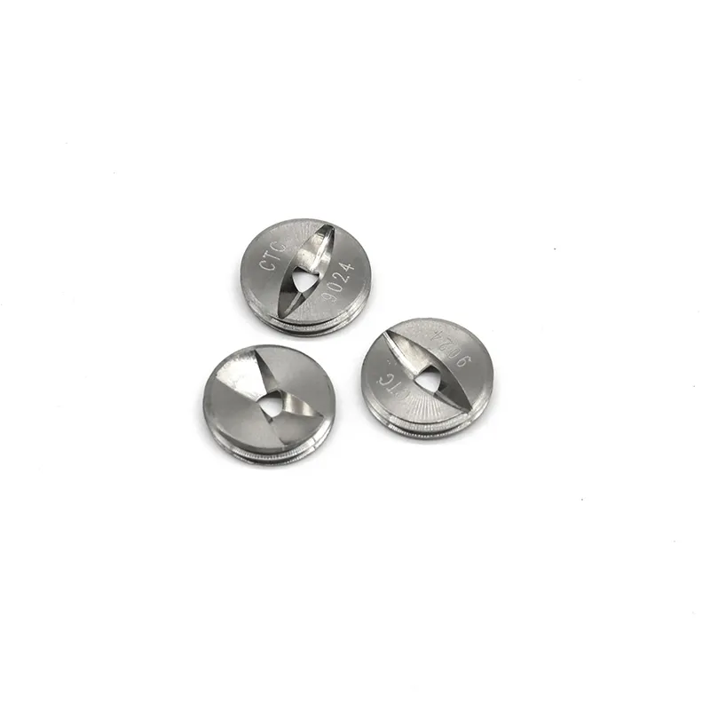 Stainless Steel Low Pressure Flat Fan Spray Nozzle for Paper Making Machine
